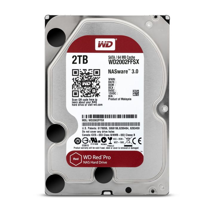 Disque dur Western Digital Red Pro Rouge 1