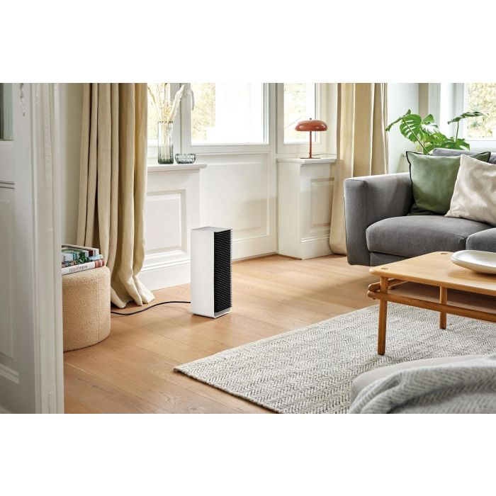Stadler Form Sam - Chauffage Ventilateur 2-en-1 avec technologie Adaptive Heat™ - Cœur en céramique - Appareil de chauffage d'appoint et ventilateur - Compact et silencieux - Noir