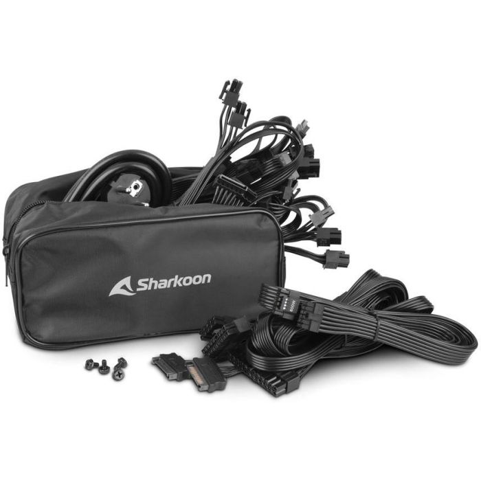 1000W Sharkoon REBEL P30 Gold 1000W ATX3.0 (schwarz, 4x PCIe, Kabel-Management, 1000 Watt) 4