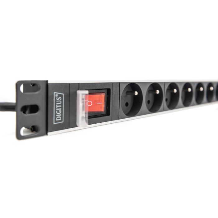 DIGITUS PDU 1U 8xCEE7/5 Ausgänge 230V/16A schwarz 2 DIGITUS PDU 1U 8xCEE7/5 Ausgänge 230V/16A schwarz 2