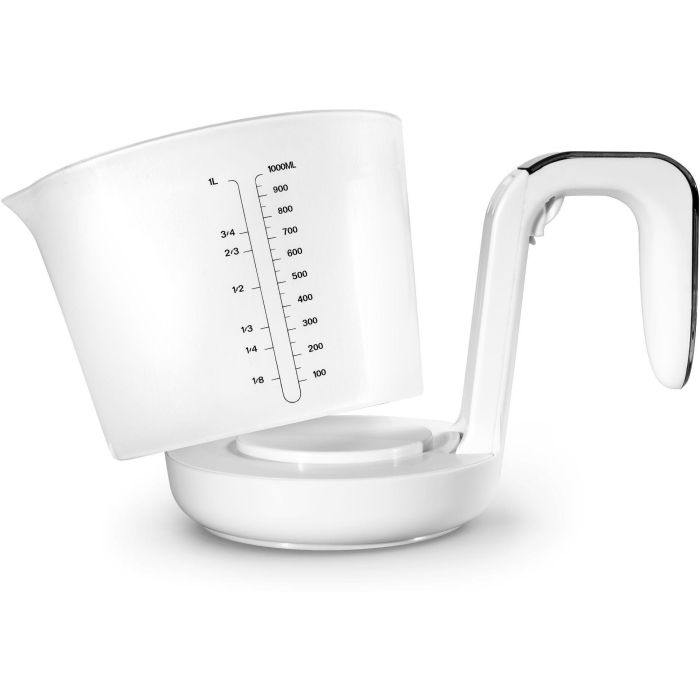 Pichet Gradué/balance - ADE - FRANCA - Verre/Synthétique - 20,7 x 14,6 cm - Inclus 1 pile Cr2032 1