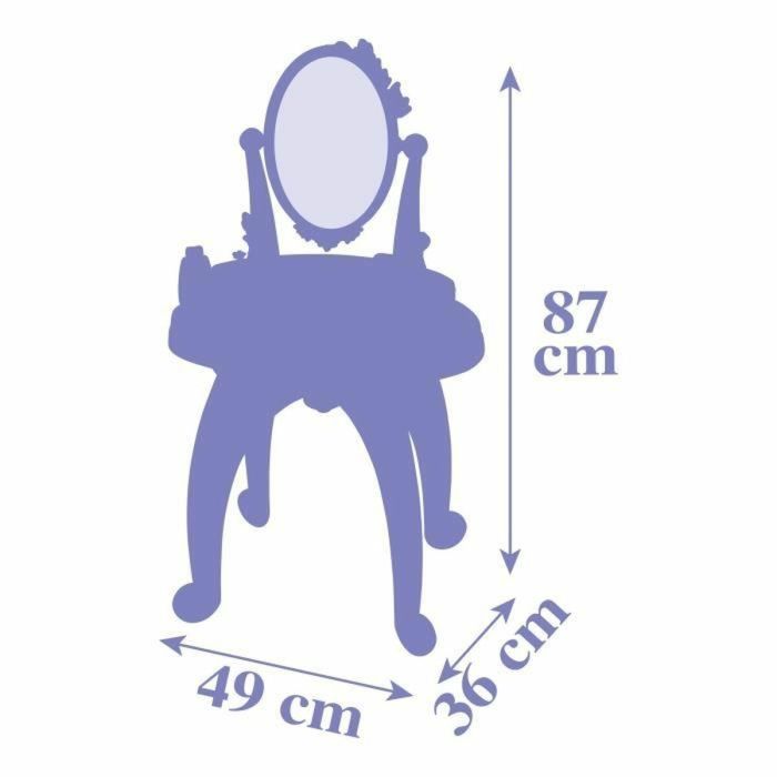 Coiffeuse avec Banc Smoby 320244 3 Coiffeuse avec Banc Smoby 320244 3