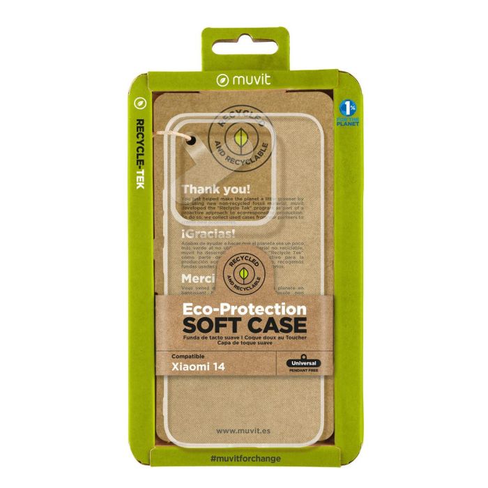 Protection pour téléphone portable Muvit for Change Xiaomi 14