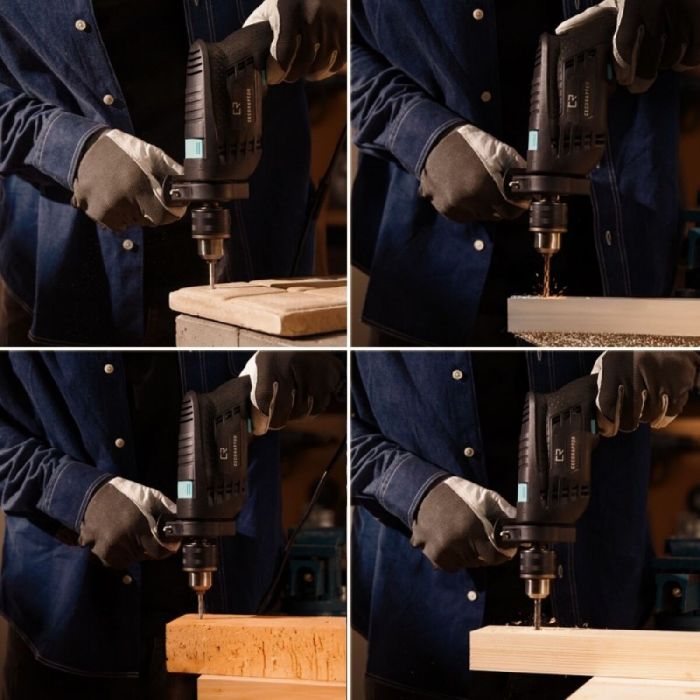 Perceuse à Percussion Cecotec CecoRaptor Impact Drill 850 W 240 V