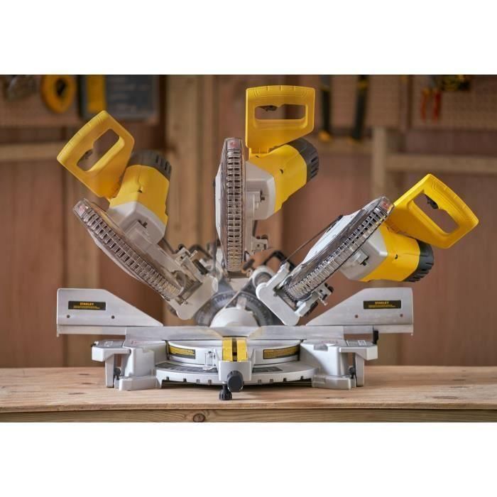 Scie a onglet radiale filaire - Stanley Fatmax - SM1800-QS - 1800W 2