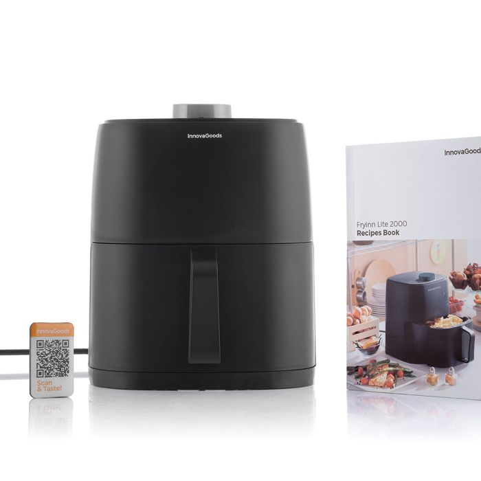 Friteuse à Air InnovaGoods Fryinn Lite 2000 Noir 1200 W 2 L 2