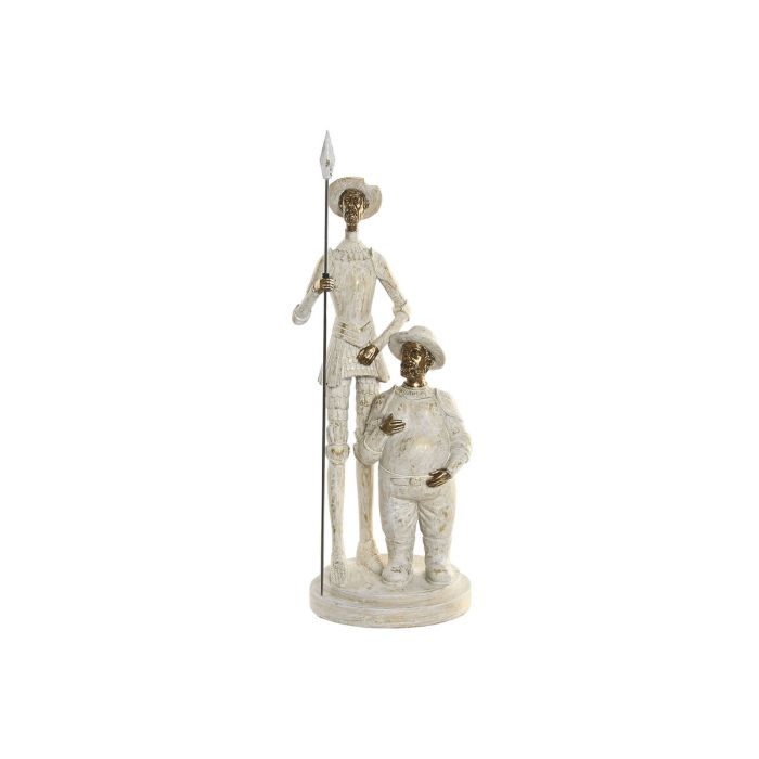 Figurine Décorative Home ESPRIT Blanc Doré 14 X 13 X 42,5 CM 0 Figurine Décorative Home ESPRIT Blanc Doré 14 X 13 X 42,5 CM 0