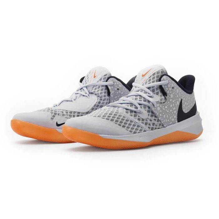 Chaussures de Basket-Ball pour Adultes Nike Zoom Hyper Speed Courtse Gris clair 6 ans 1