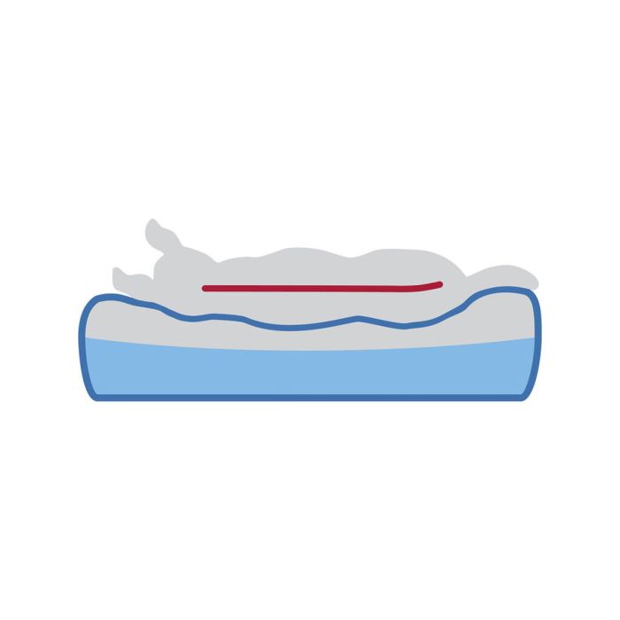 Lit pour chien Trixie Vital Lennox Gris 100 x 70 cm 6