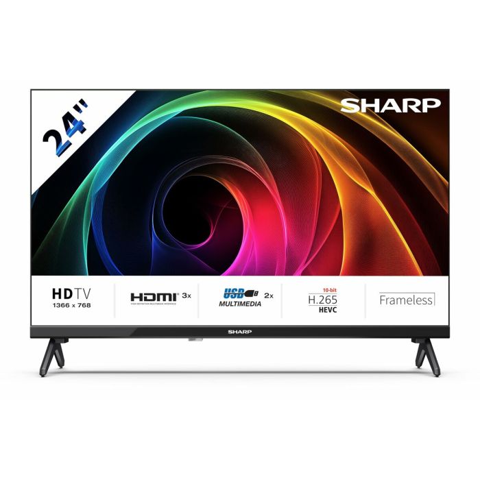 TV intelligente Sharp 1T-C24HA1205EB 24" LED 9