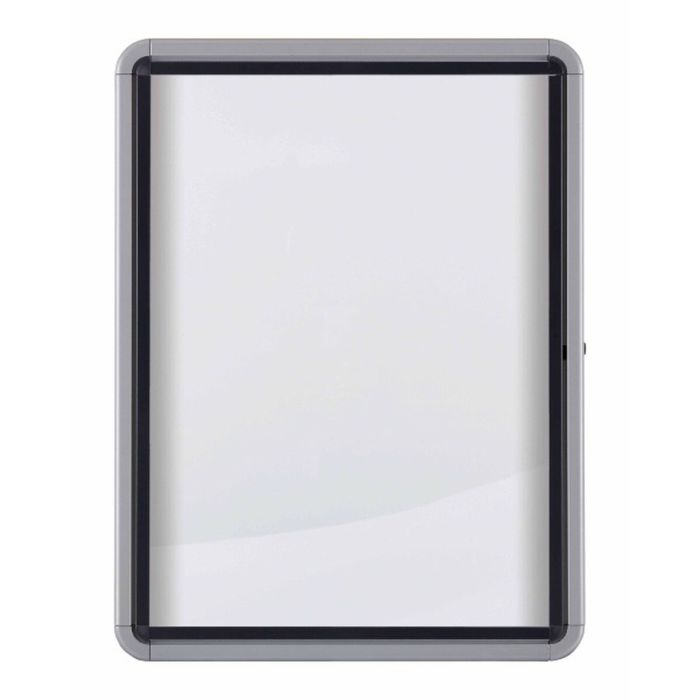 Planche de liège Nobo Blanc Aluminium