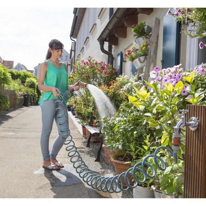 Kit flexible d'arrosage GARDENA 10m - Arrosage petits espaces - Garantie 5 ans 3 Kit flexible d'arrosage GARDENA 10m - Arrosage petits espaces - Garantie 5 ans 3