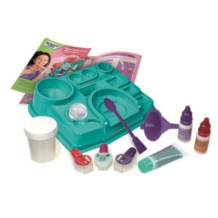 Set de Manucure Clementoni My Nail Laboratory Multicouleur 4 Set de Manucure Clementoni My Nail Laboratory Multicouleur 4