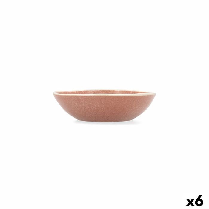 Bol pour Apéritifs Bidasoa Gio Marron Céramique 15 x 4 cm (6 Unités)