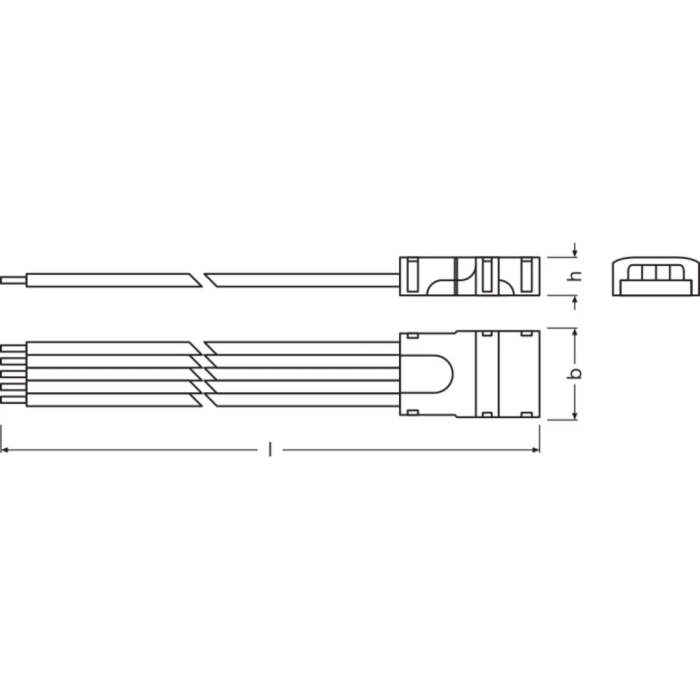 Ledvance Conectores Tiras LED RGBW - CP/P5/500 Pack 2 1 Ledvance Conectores Tiras LED RGBW - CP/P5/500 Pack 2 1