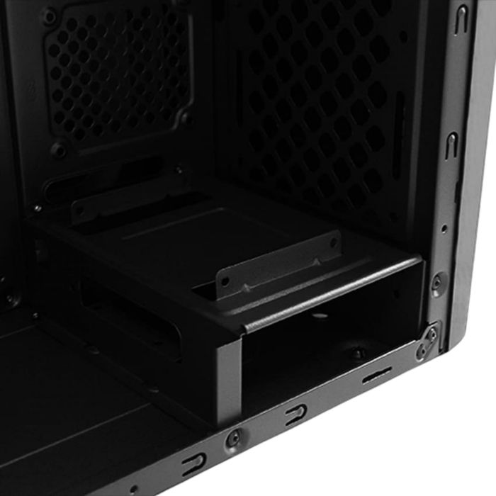 LC-Power 7036B Boîtier PC Midi-Tower Noir Compatible ATX, micro-ATX, Mini-ITX avec Ports USB 2.0, USB 3.2 Gen 1 et Support Ventilateurs 120 mm