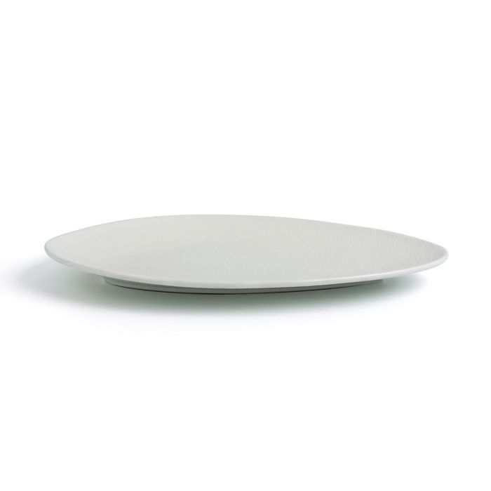 Assiette plate Ariane Antracita Triangulaire Céramique Blanc (Ø 29 cm) (6 Unités) 1