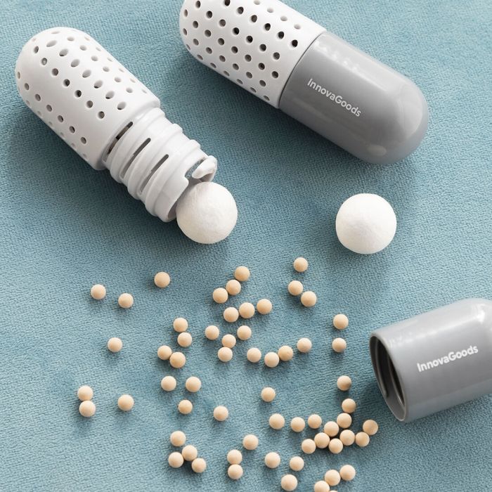 Capsules Désodorisantes pour Chaussures Froes InnovaGoods 2 Unités 7 Capsules Désodorisantes pour Chaussures Froes InnovaGoods 2 Unités 7