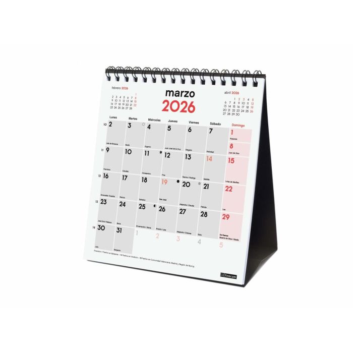 Calendrier de bureau Finocam Papier 14 x 15 cm 1