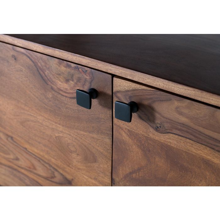 GINER Y COLOMER - Buffet 4 portes en palissandre avec pattes métal, couleur noyer - 175 x 45 x 90 cm 5 GINER Y COLOMER - Buffet 4 portes en palissandre avec pattes métal, couleur noyer - 175 x 45 x 90 cm 5