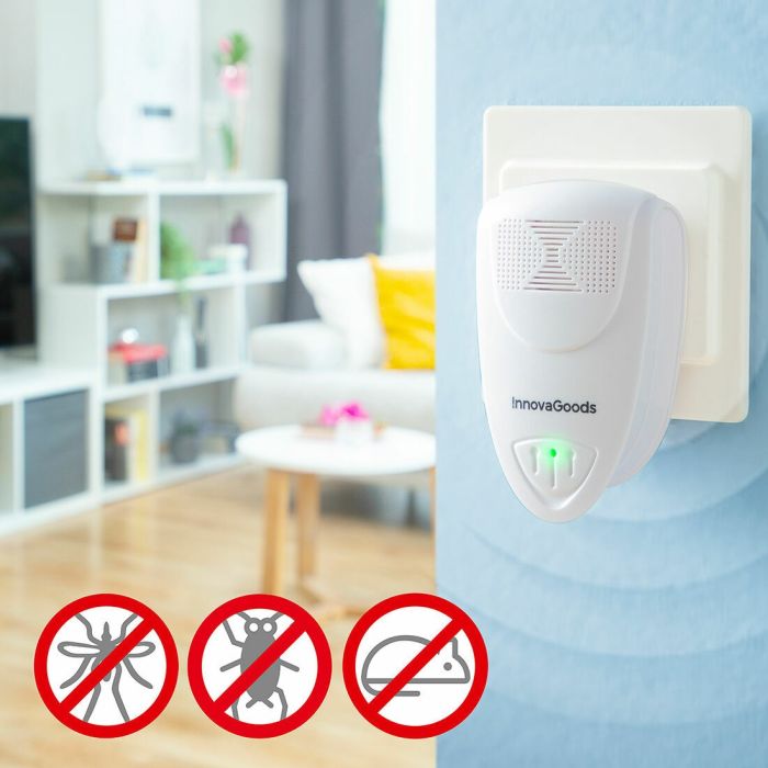 Répulsif à Ultrasons Anti-nuisibles KL Duo InnovaGoods 2 Unités