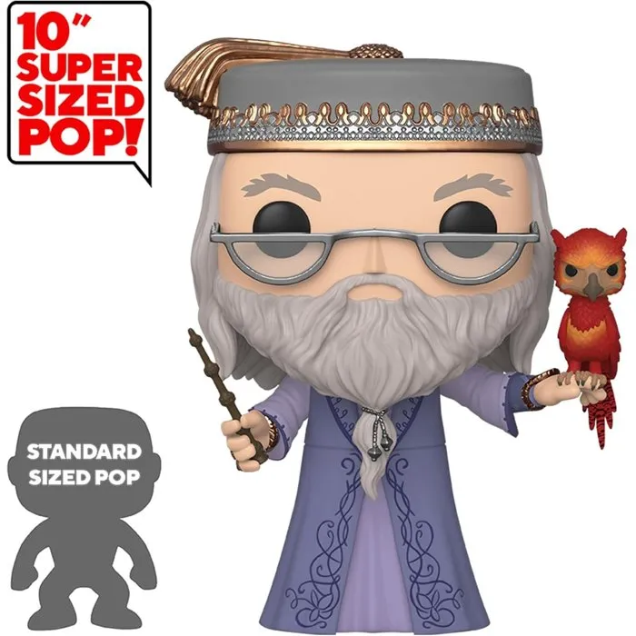 Funko Pop! Vinyle Grande Figurine Albus Dumbledore Harry Potter 25 cm - Figurine de Collection sous Licence Officielle