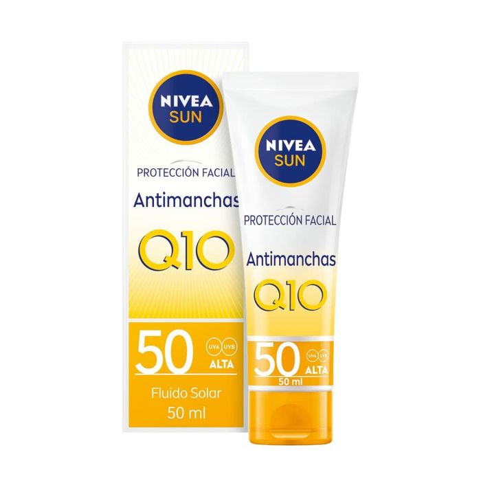 Écran solaire visage Nivea Sun Spf 50 50 ml 0 Écran solaire visage Nivea Sun Spf 50 50 ml 0