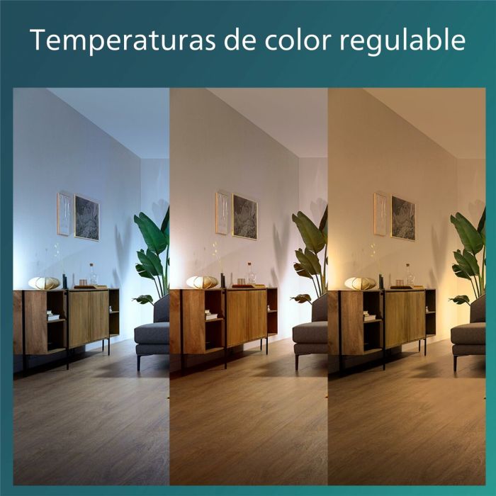 Ventilateur de Plafond avec Lumière Philips 929004081801 Blanc Doré (4000 K) (2700 K) 5