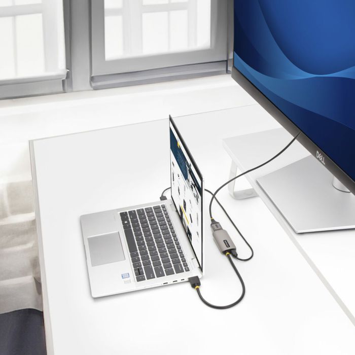 Adaptateur DisplayPort vers HDMI Startech 148B-HDMI-DP-8K 30 cm 2