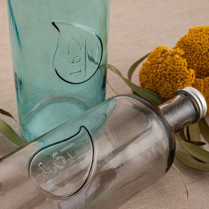 Botella Mesa Vidrio con Tapón Duna Quid 1,6 L 3 Botella Mesa Vidrio con Tapón Duna Quid 1,6 L 3