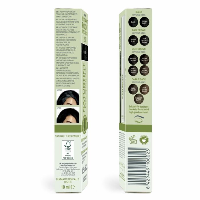 Masque pour cheveux Naturtint NATURTINT COLORACIÓN 10 ml 3 Masque pour cheveux Naturtint NATURTINT COLORACIÓN 10 ml 3