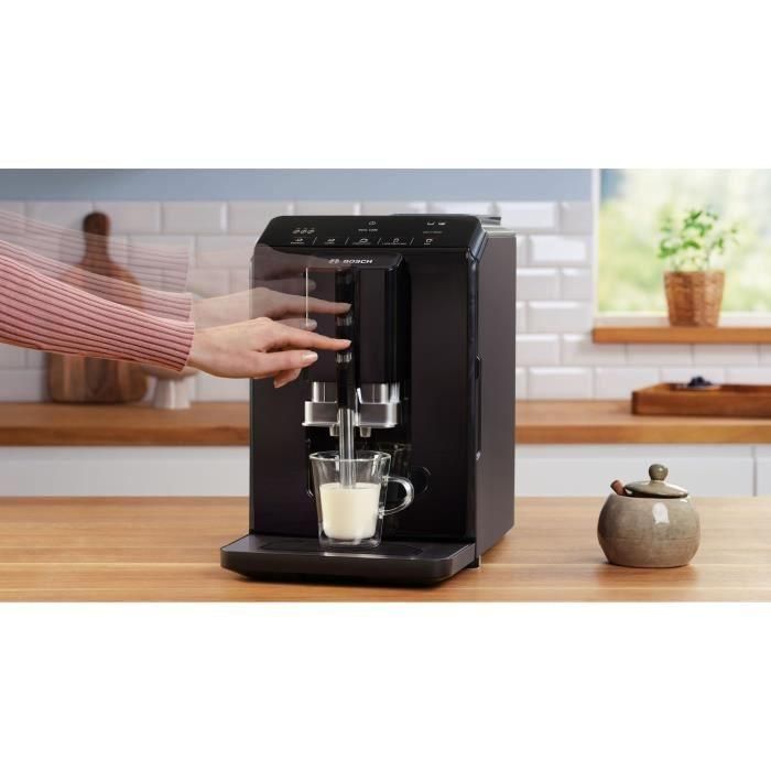 Machine a café broyeur expresso Verocup - BOSCH - TIE20119 Serie 2 - 1300 W - 250 g de grains - 1,4 L - Noir 2
