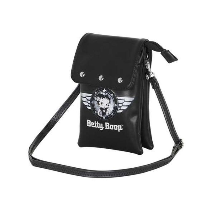 Sac pour téléphone portable Betty Boop Noir Sac pour téléphone portable Betty Boop Noir