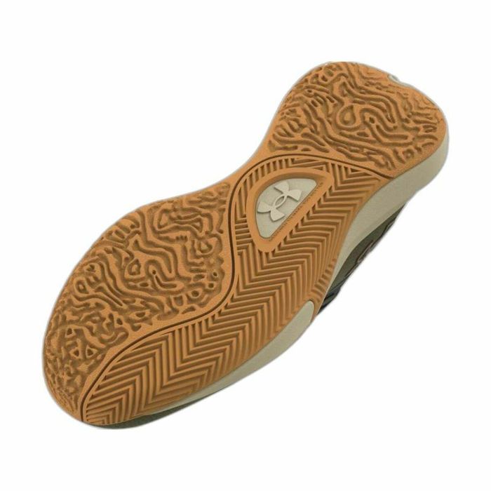 Chaussures de Basket-Ball pour Adultes Under Armour Lockdown 7 Kaki Olive 3