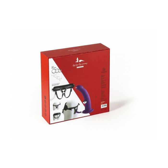 Gode ceinture Virgite Violet S 6