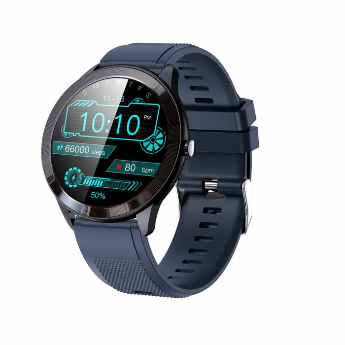 Montre intelligente LEOTEC Wave Bleu IPS 200 mAh Bluetooth 5.0 1,28" 3