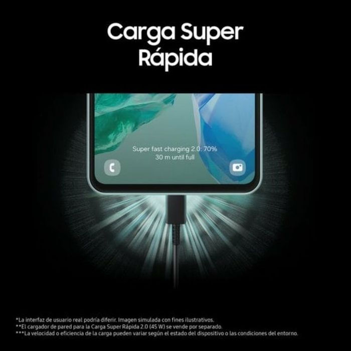 Smartphone Samsung Galaxy M55 5G Octa Core 8 GB RAM 256 GB Noir 3