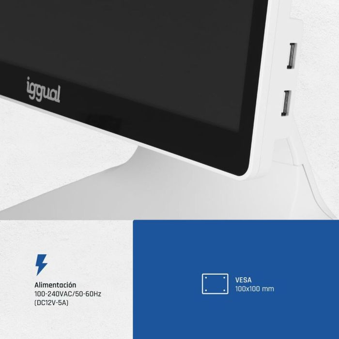 Tout en Un iggual IGG320174 15,6" Intel N100 8 GB RAM 128 GB SSD 7 Tout en Un iggual IGG320174 15,6" Intel N100 8 GB RAM 128 GB SSD 7