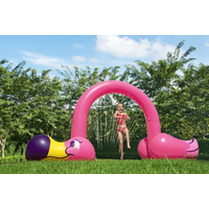 Bestway Arroseur Jumbo Flamant 340x110x193 cm +2 Ans Jardin 52382 6