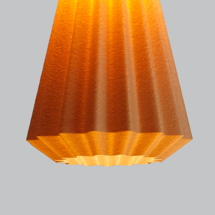 LINDOR Lampe Suspension "Lindor" Beige/Fleuron Noir/Câble Noir 2