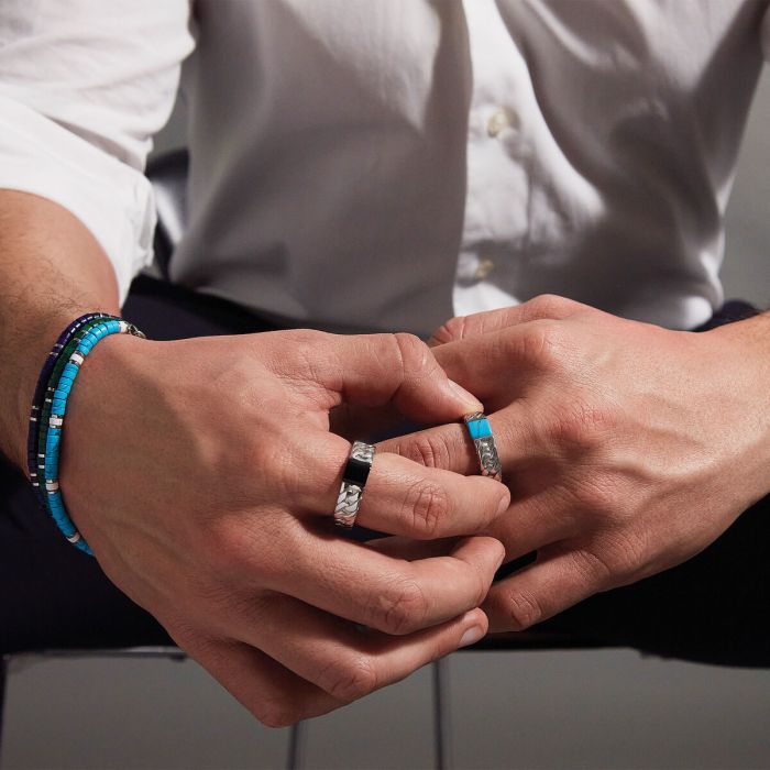 Bague Homme Breil TJ3569 Argenté 2 Bague Homme Breil TJ3569 Argenté 2