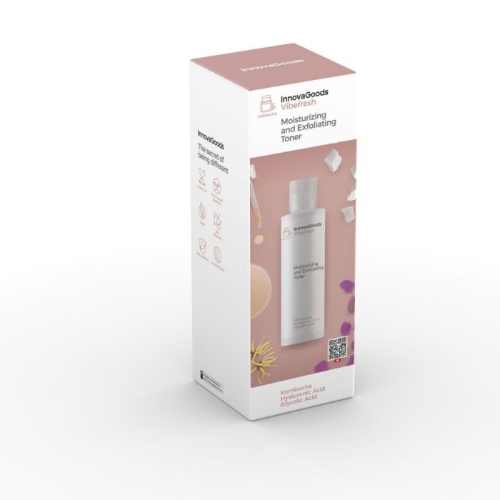 Tonique Hydratant et Exfoliant pour le Visage Kombucha Vibefresh InnovaGoods 150 ml 1