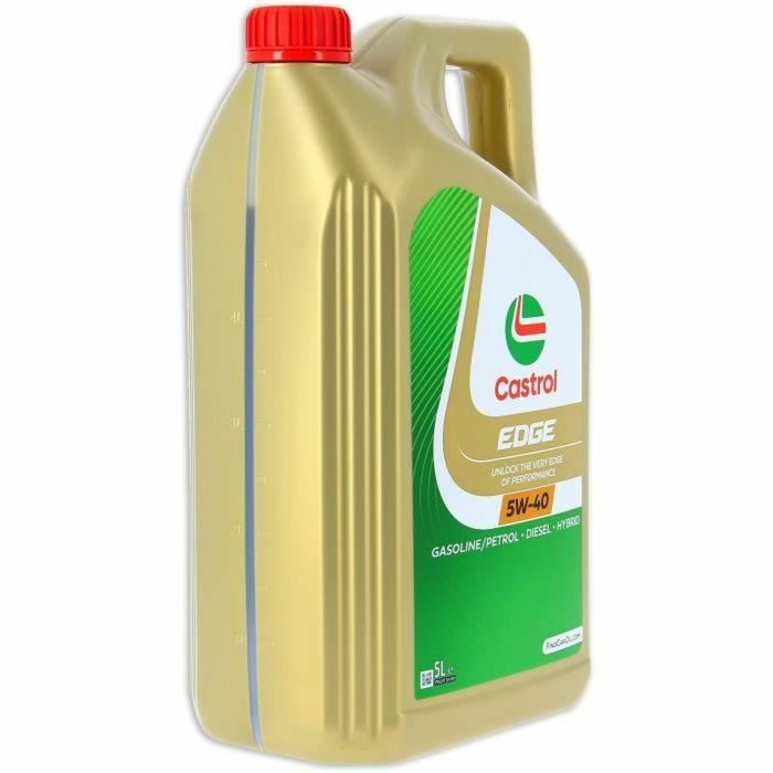 Huile de moteur Castrol Edge Essence Diesel Hybride 5W40 5 L 2