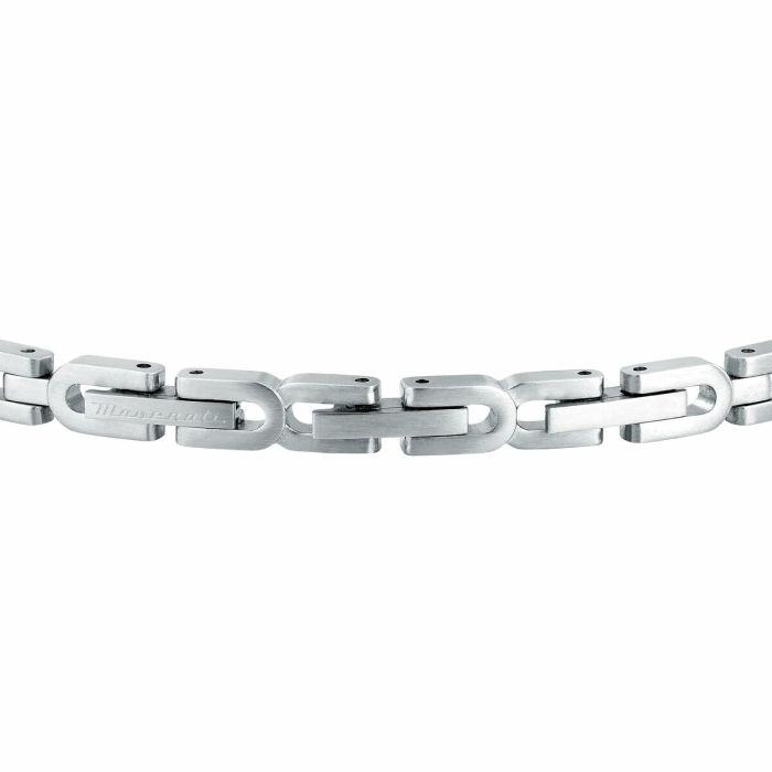 Bracelet Homme Maserati Acier inoxydable 21,5 cm Argenté 5