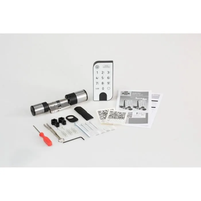 Burg-Wächter Secuentry Easy 7601 Serrure Cylindre avec Clavier Pincode BUR4003482506011 1