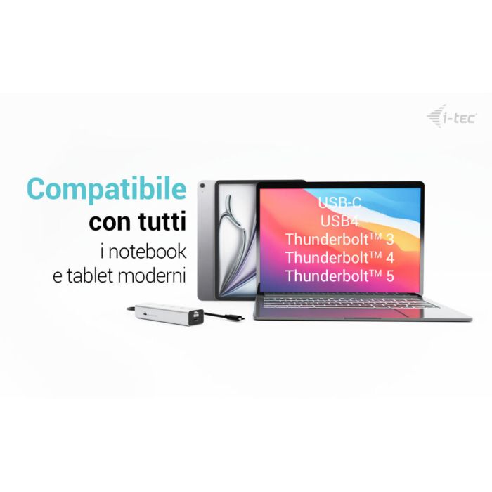 Hub USB i-Tec C31HUBMETAL8KPDPRO Argenté 11 Hub USB i-Tec C31HUBMETAL8KPDPRO Argenté 11