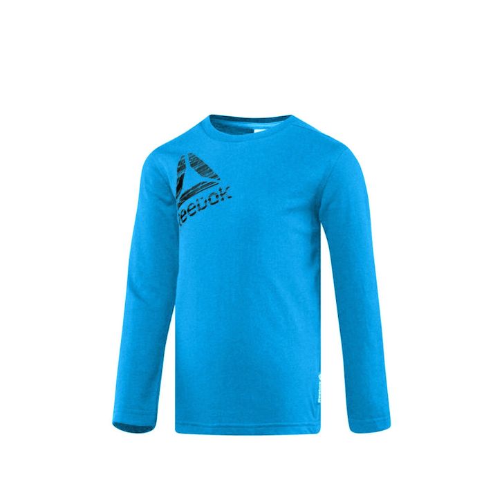 T-shirt à Manches Longues Enfant Baby Reebok B ES LS TEE BQ5140 Bleu