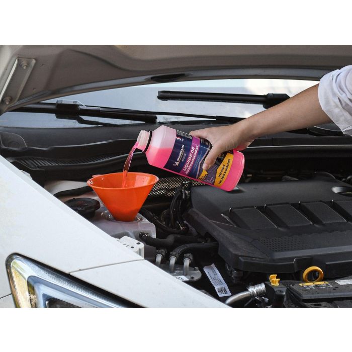 Liquide de refroidissement- MICHELIN - Rose - Adapté aux normes VAG BMW MERCEDES - 1L 3