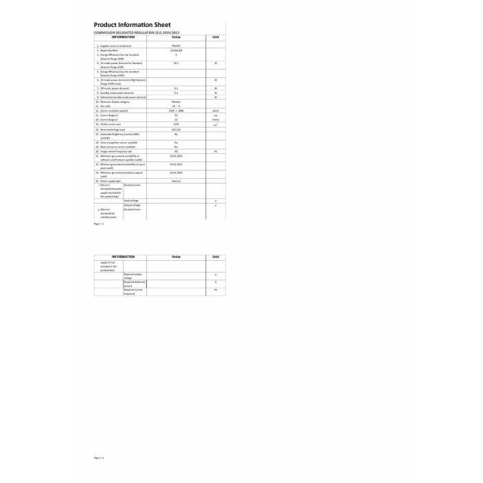 Écran Philips 221B8LJEB/00 21,5" Full HD 18