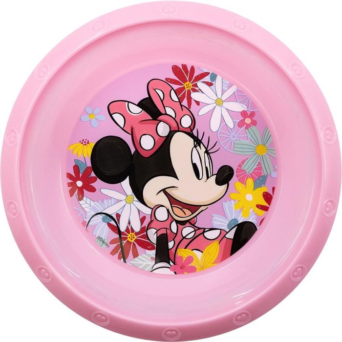 Licensing Cuenco Facile Pp Minnie CZ11377 Bol Enfant Plastique Recyclable Disney 4+ 2